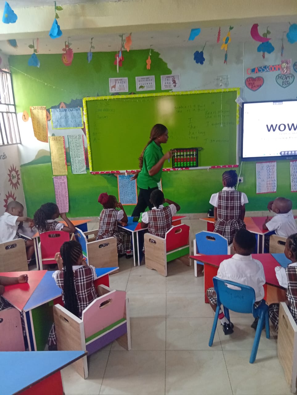 Abacus training for children