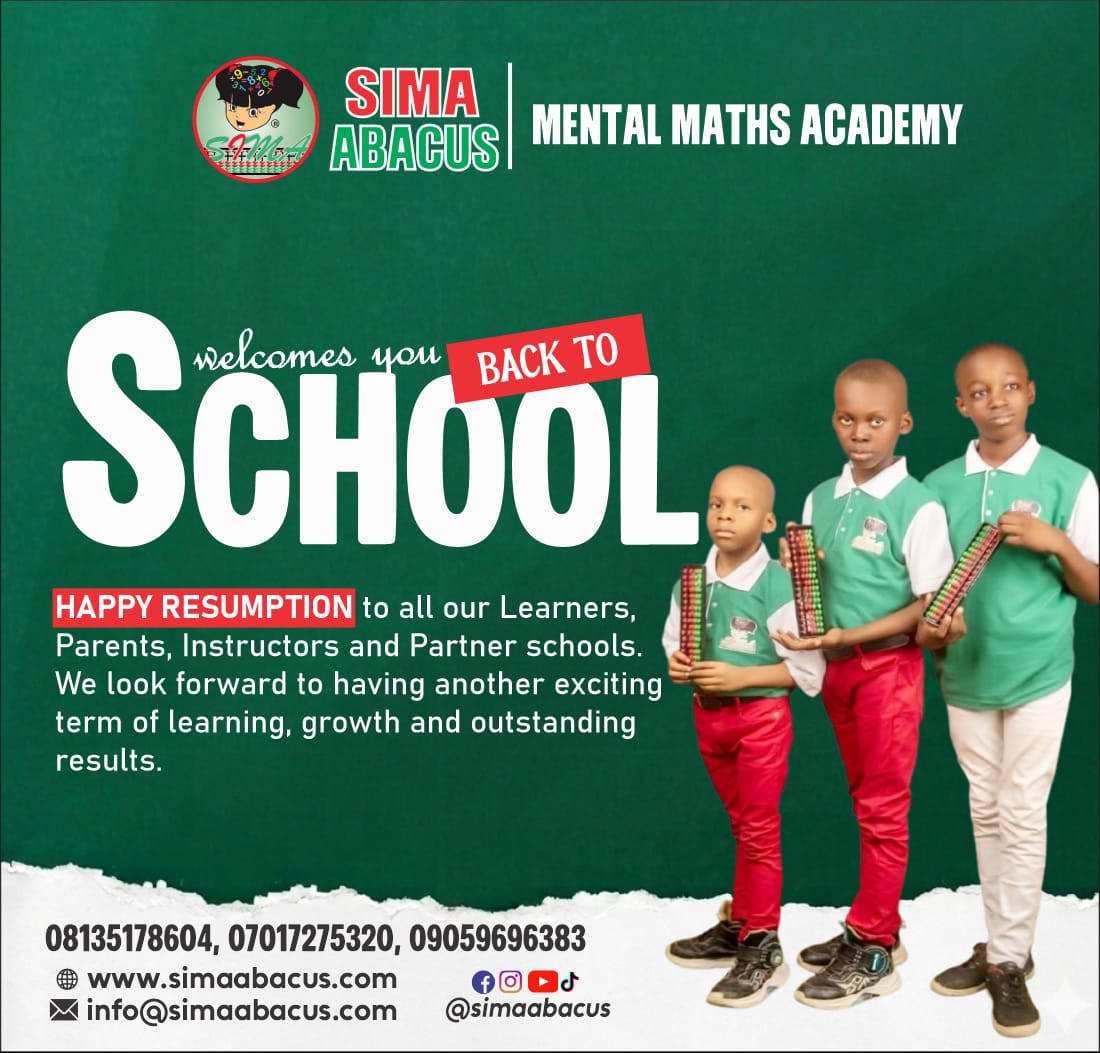 Back to school mental maths Nigeria