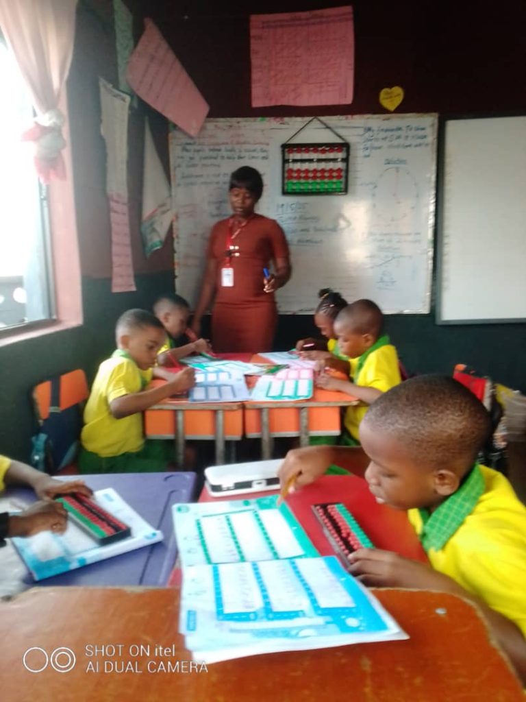 Abacus training improves focus