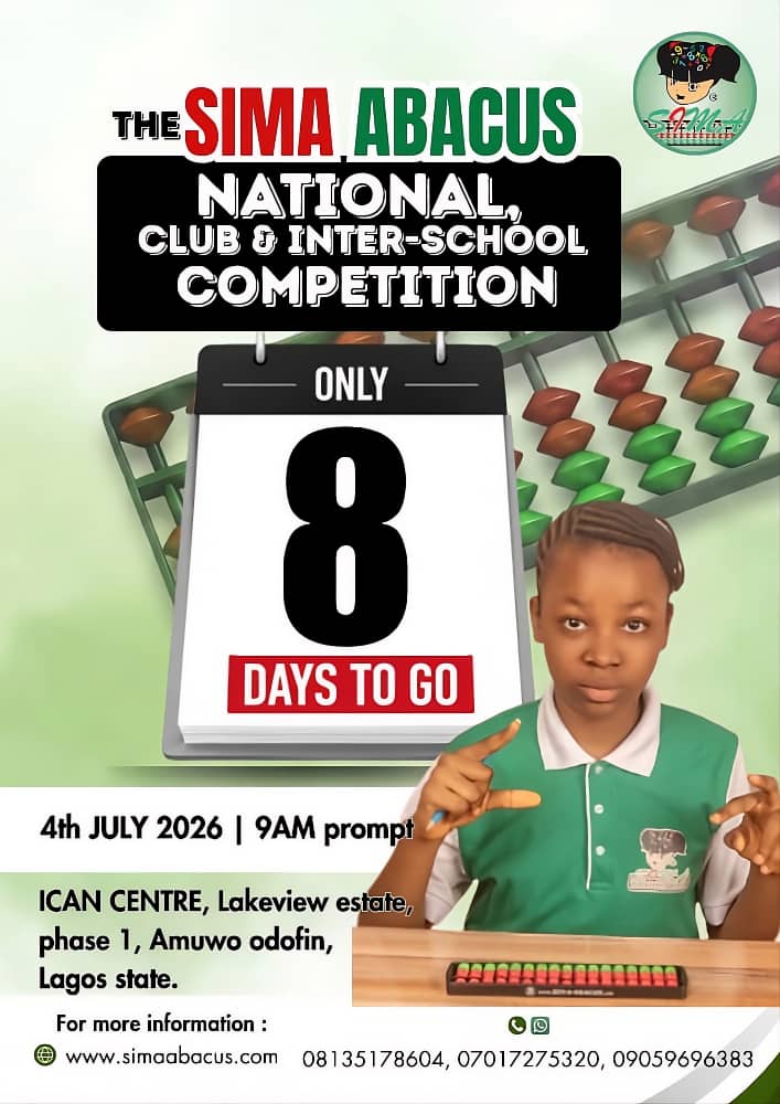 SIMA Abacus Inter-School Competition